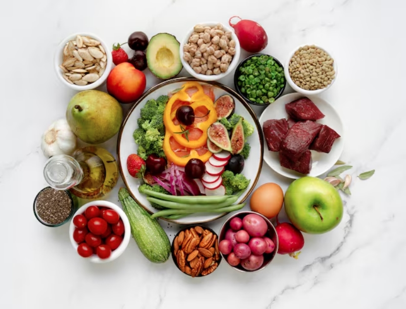 Workout nutrition and healthy food