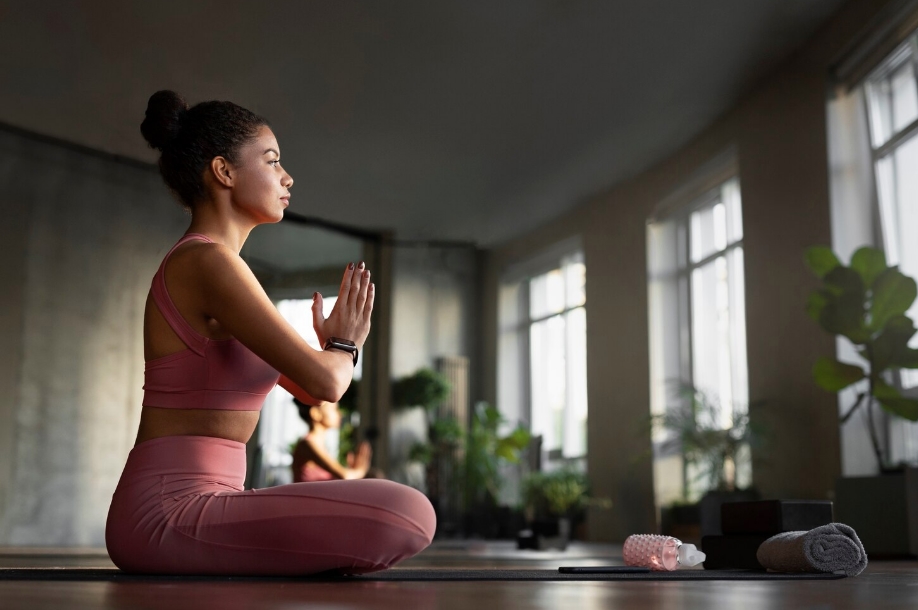 Yoga practice and flexibility